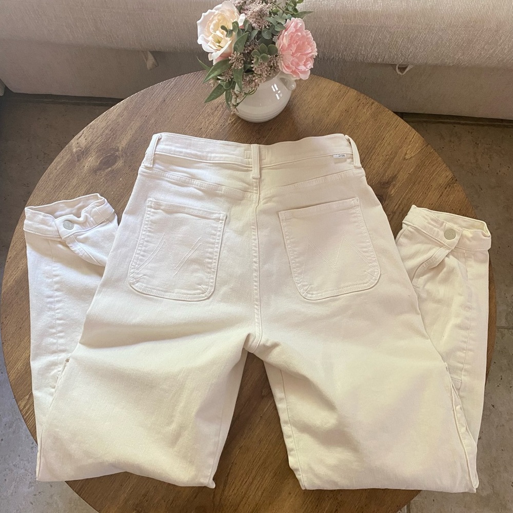 MOTHER The Curbside Cargo Flood Jeans Size 29 - Picture 9 of 14